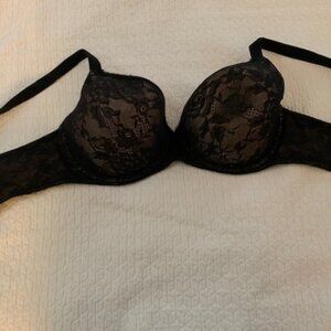 Wacoal Womens Lace Finesse Contour Bra 853201Black Toast 36G